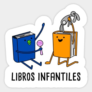 Libros Infantiles - Spanish Puns Collection Sticker
